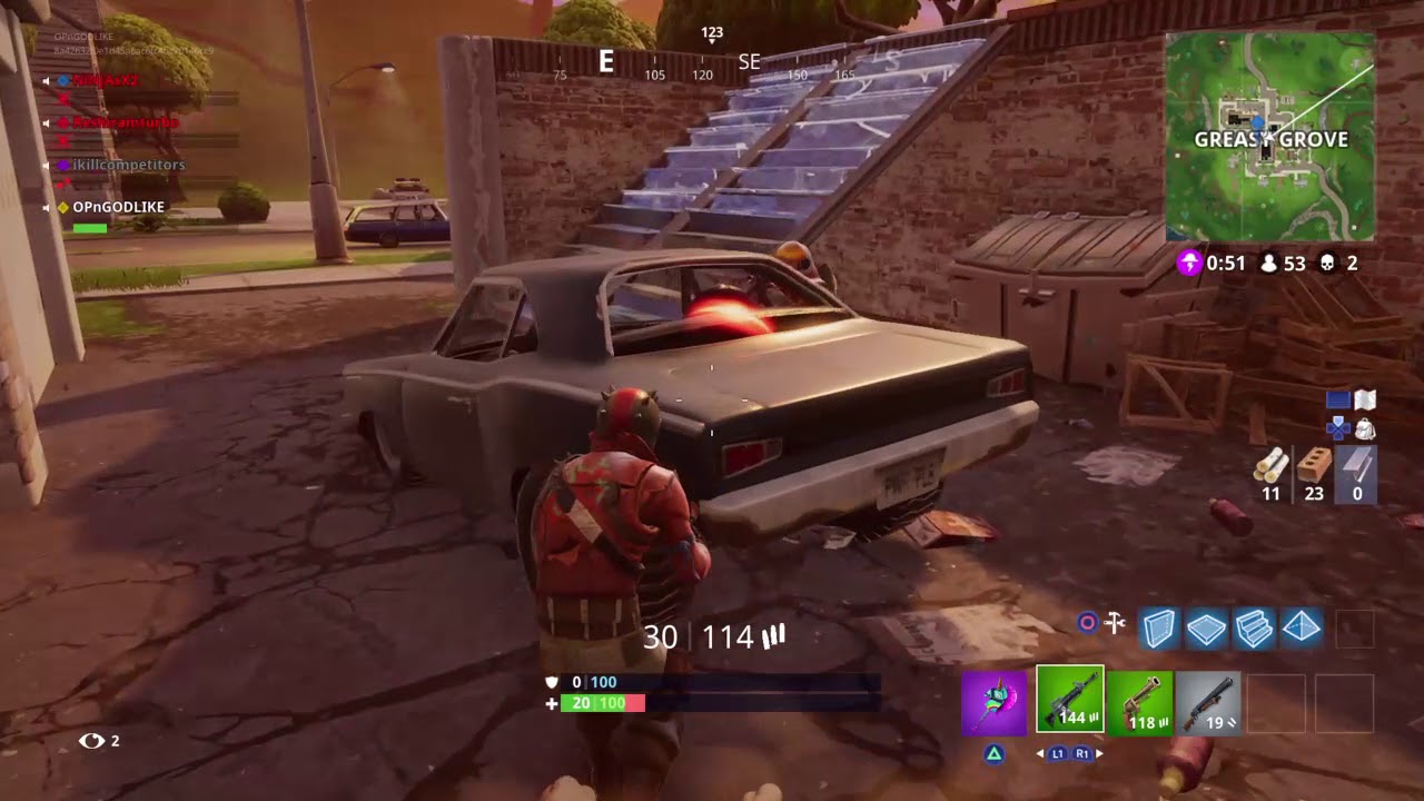 Fortnite Legendary Impulse Grenade