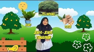Jenis-Jenis Tanaman - Pendidikan Lingkungan Hidup Kelas 5