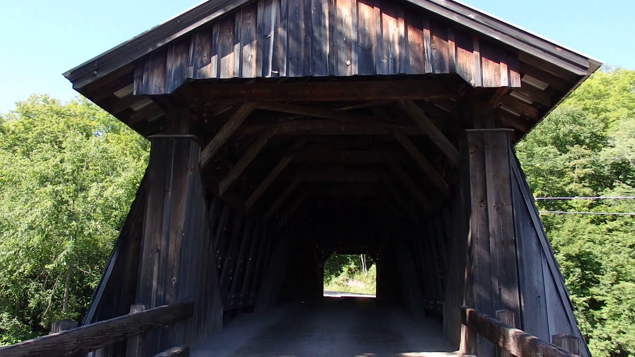 Livingston Manor covered bridge YouTube