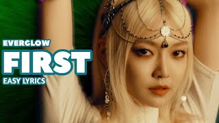 Everglow - First Easy Lyrics