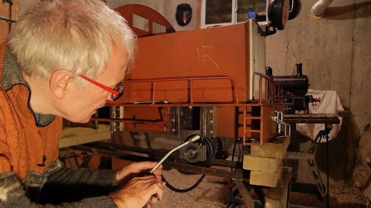 1" Scale Locos Part 5 Gas Mechanical Loco Repair YouTube