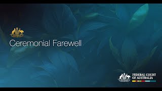 Farewell Ceremony for Justice Yates