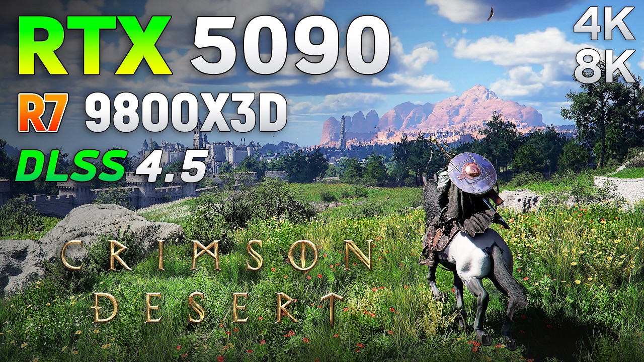 Crimson Desert : RTX 5090 - Max Settings | 4K & 8K - YouTube