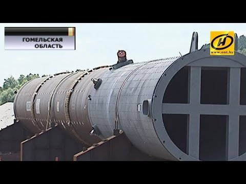 На нефтеперерабатывающем заводе в Мозыре начали разгрузку нового реактора