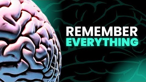 WANT TO REMEMBER EVERYTHING? DISCOVER THE SCIENTIFIC TECHNIQUE TO BOOST YOUR MEMORY!