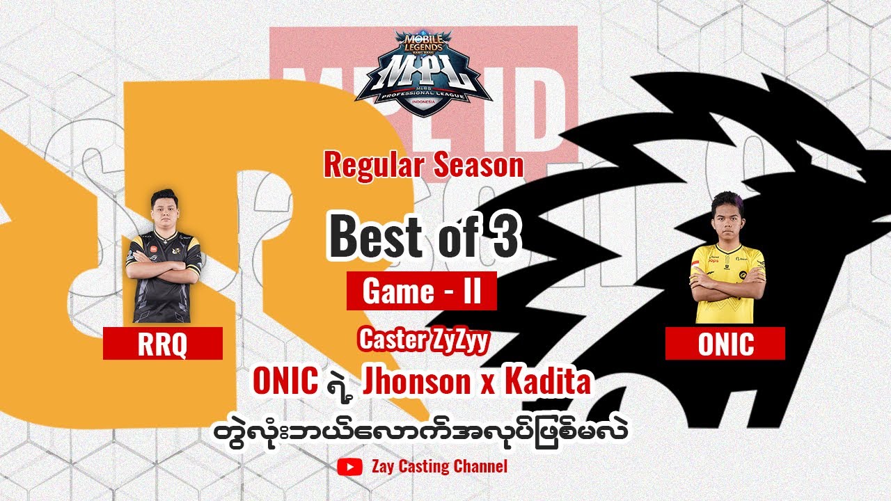 [Game - 2] RRQ HOSHI vs ONIC Esport MPL ID Season 9