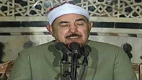 تلاوة رائعة من سورة يونس لفضيلة الشيخ محمد محمود الطبلاوي