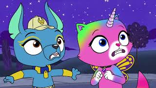 Rainbow Erfly Unicorn Kitty E13A - A Big Baby
