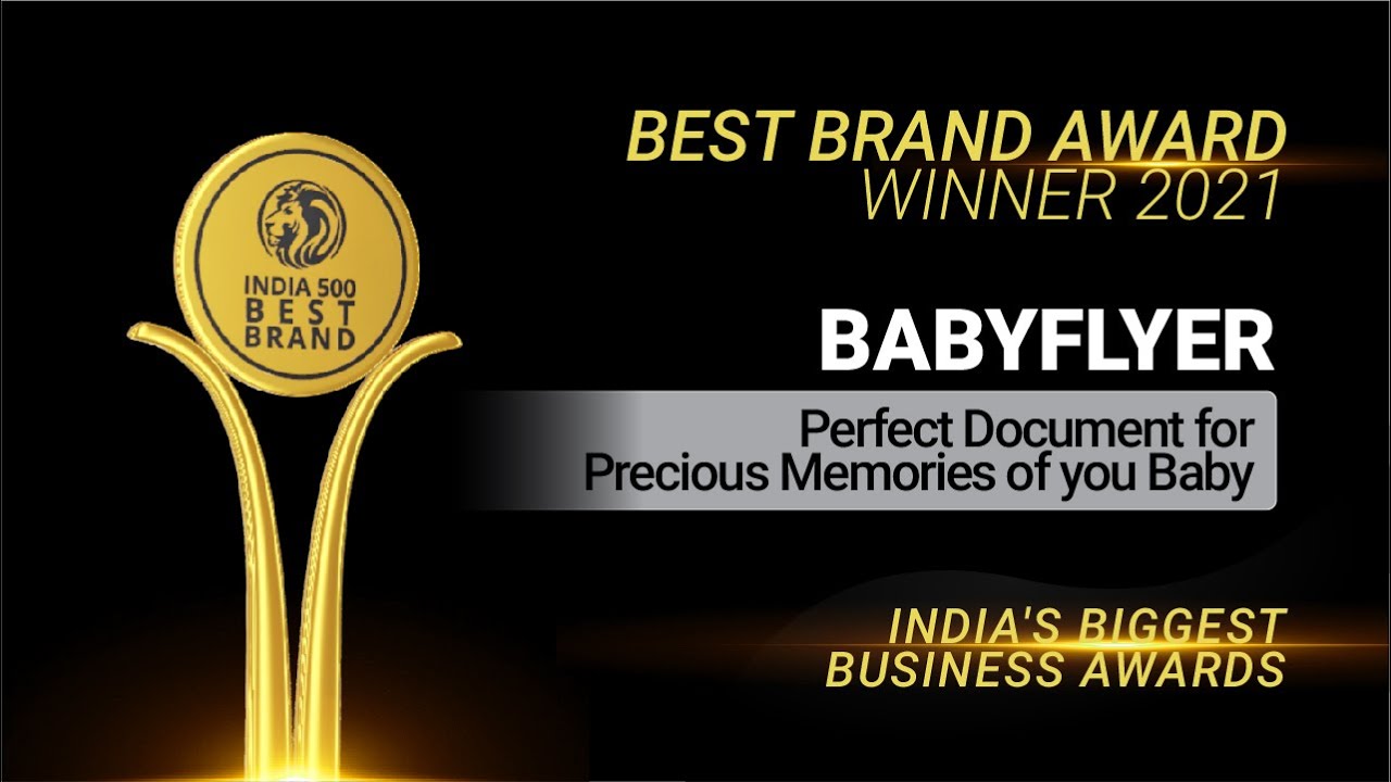 Babyflyer - Winner of India 500 Best Brand Awards 2021