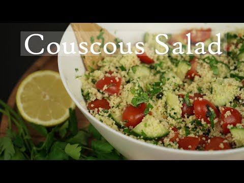 Quick Dinner: Couscous with Vegetables in 12 Minutes! The Perfect Recipe for Salad or Side Dish