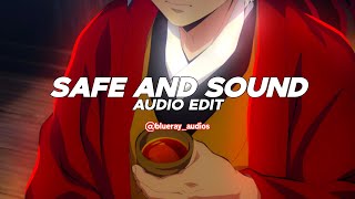 safe and sound - Capital Cities 《edit audio》