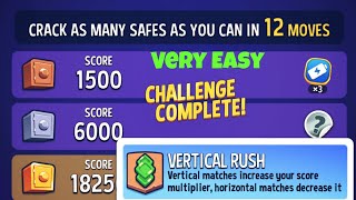 solo challenge vertical rush supper sized perfect heist match masters today gameplay.