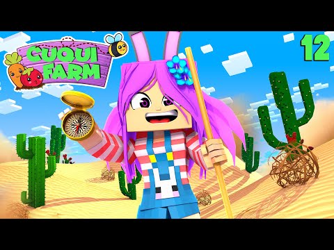 La Brujula Magica Y El Viaje Al Desierto Cuqui Farm Ep 12 Minecraft - adoptar y criar un lindo un bebe roblox juegos juegos