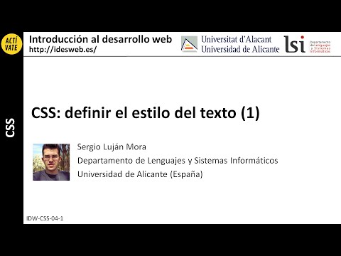 Video: Cómo Definir El Estilo Del Texto