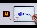 Creating a Minimal Modern Logo on iPad