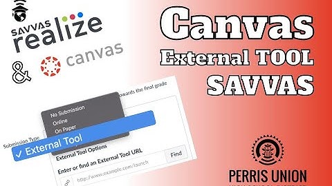 Canvas External Tool - Savvas