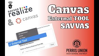 Canvas External Tool - Savvas