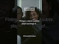 Flirting is a dance: a subtle, playful exchange... #flirting101 #shorts #connectivecontours