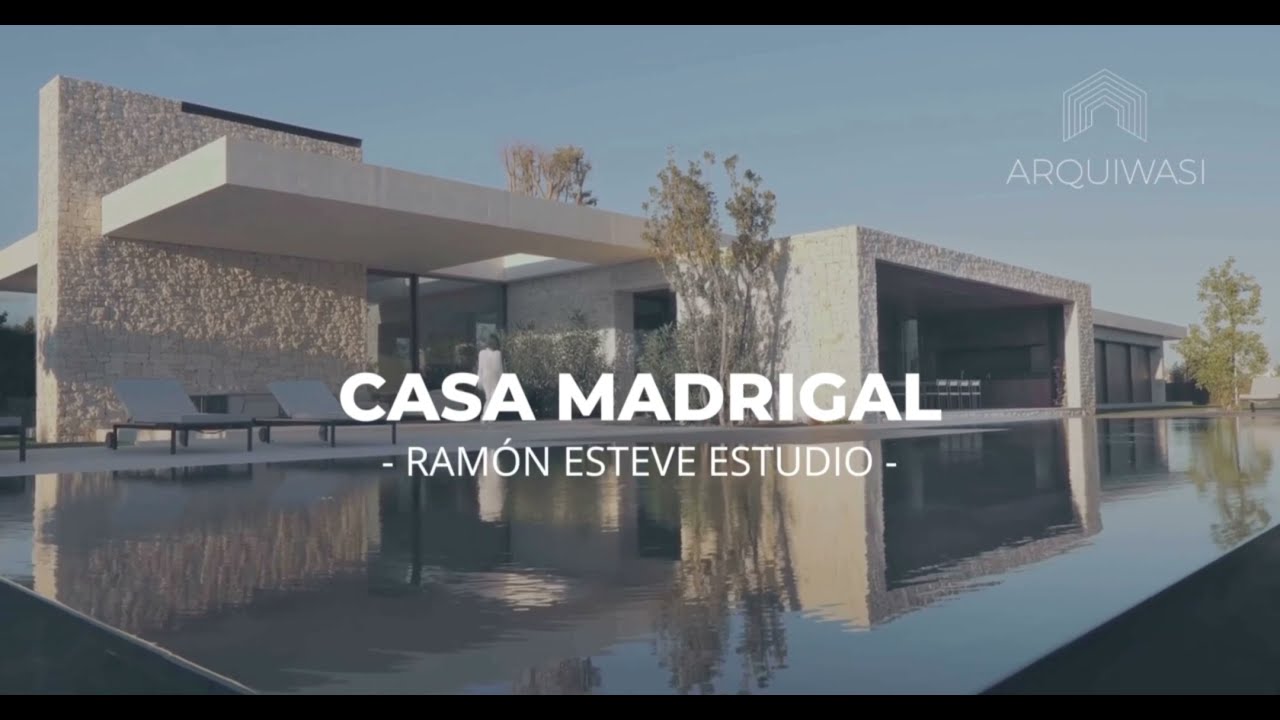 CASA MODERNA IMPRESIONANTE UBICADA EN ESPAÑA | Casa Madrigal - Ramón Esteve Estudio