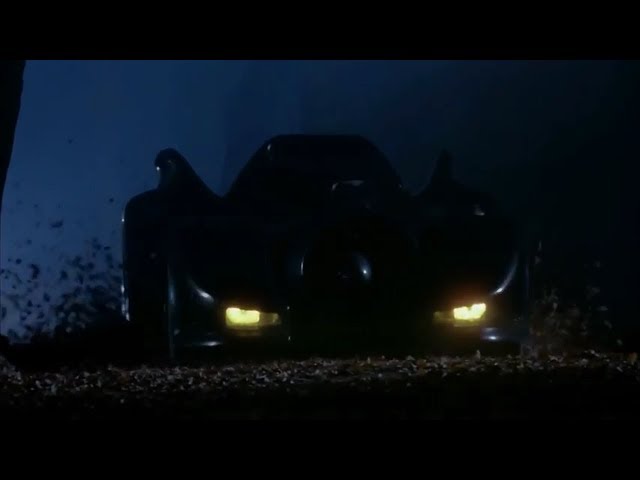 Batmobile scenes сut  Batman 1989 