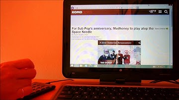 Browsing the web with limited mobility using Herbi Web Keys and the Narrator screen reader