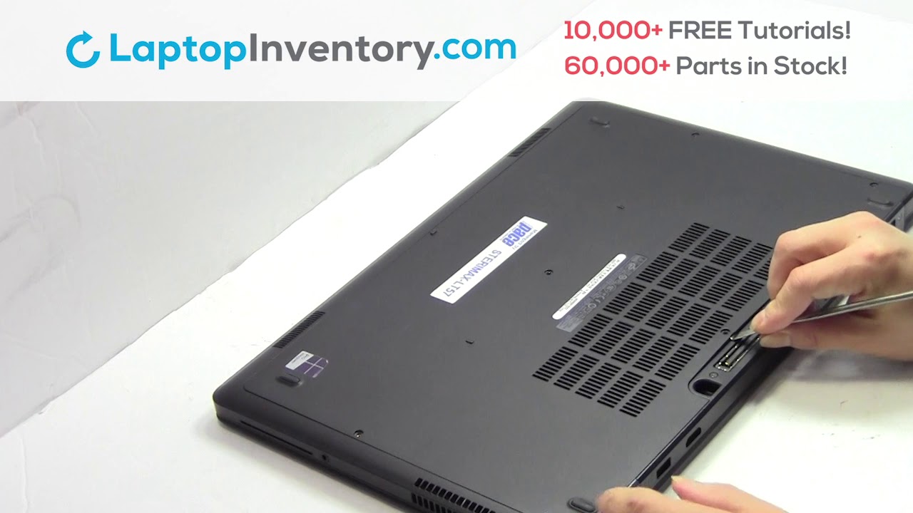 How To Replace Laptop Battery Dell Latitude 15 Precision 15 17 Fix Install Repair E5550 3510 7710 Youtube