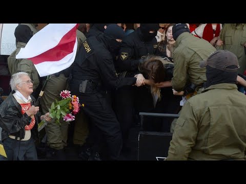 Video: Mehr Als 200 Teilnehmer Unkoordinierter Protestaktionen In Minsk Festgenommen