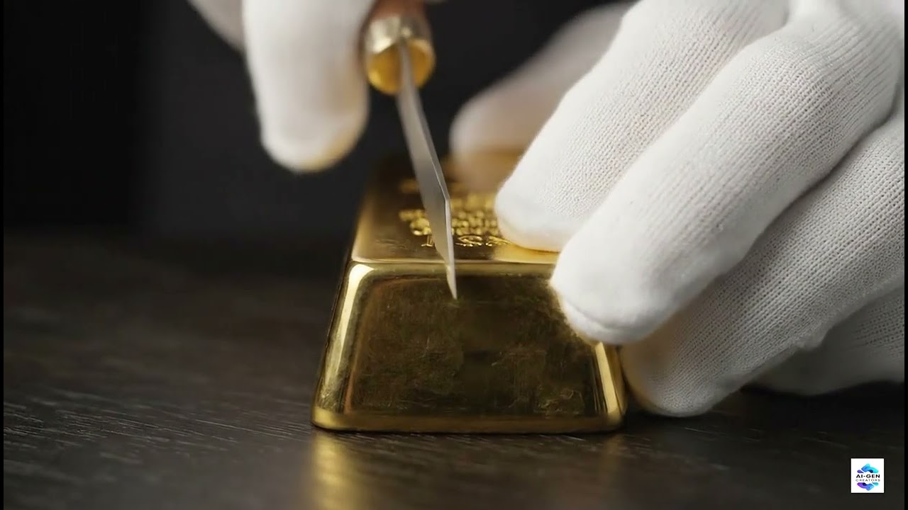 Premium ASMR: Slicing Precious Metal! 