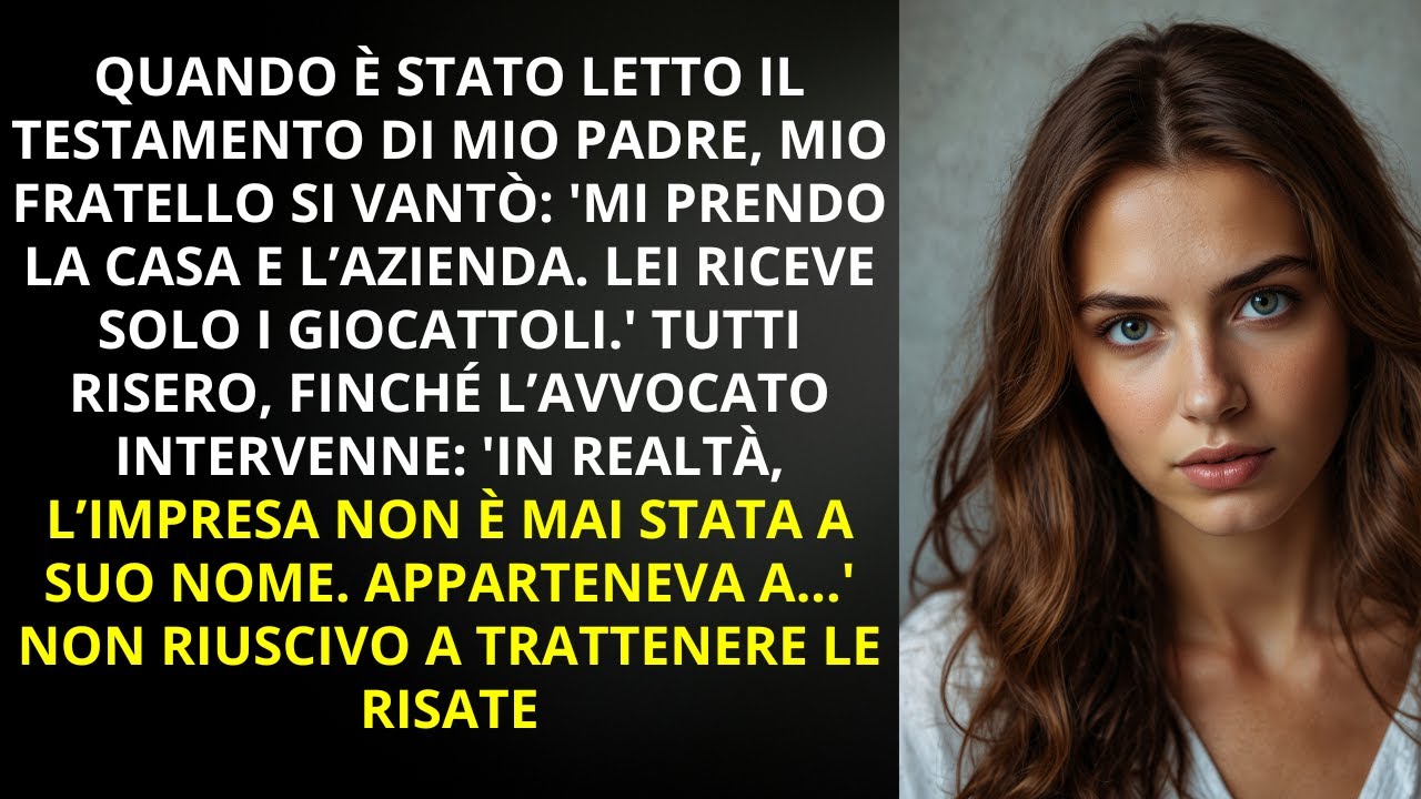 Mio fratello derise la mia eredità… finché l’avvocato non rivelò la verità nel testamento di papà...