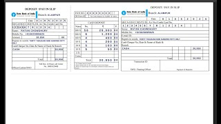 Fill State Bank Deposit Slip Correctly in 5 Seconds! โ
Easy Guide