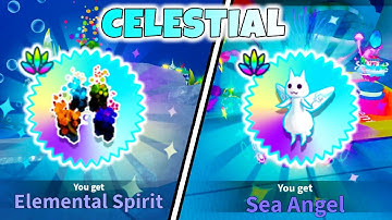 MAKING ELEMENTAL SPIRIT *CELESTIAL* | FINALLY! GOT THE *SEA ANGEL* | WFS | ROBLOX