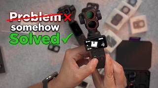 The main problem of the DJI Osmo Pocket 4P is somehow solved