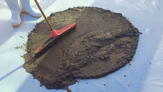 You have never seen a round carpet so dirty and muddy - carpet cleaning  satisfying - carpet asmr