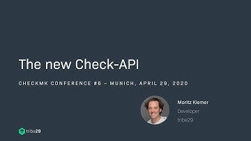 checkmk conference #6: The New Check-API