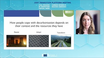 Just Transition Platform Meeting ‒ Closing session: People-centred just transition