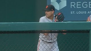 SF@STL: Moore strikes out five over six innings