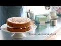 Victoria Sandwich Cake with Cream and Raspberry Jam