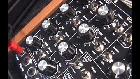 Playing DarkEnergy2 by MS-20 mini with Log/Exp Amp