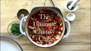 Best healthy veggie turkey chili recipe | chunky, delicious and kid
approved!