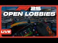 F1 25 - Open lobbies with viewers  !setups !coaching