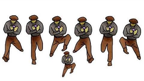 Animating running towards camera in Pencil2D