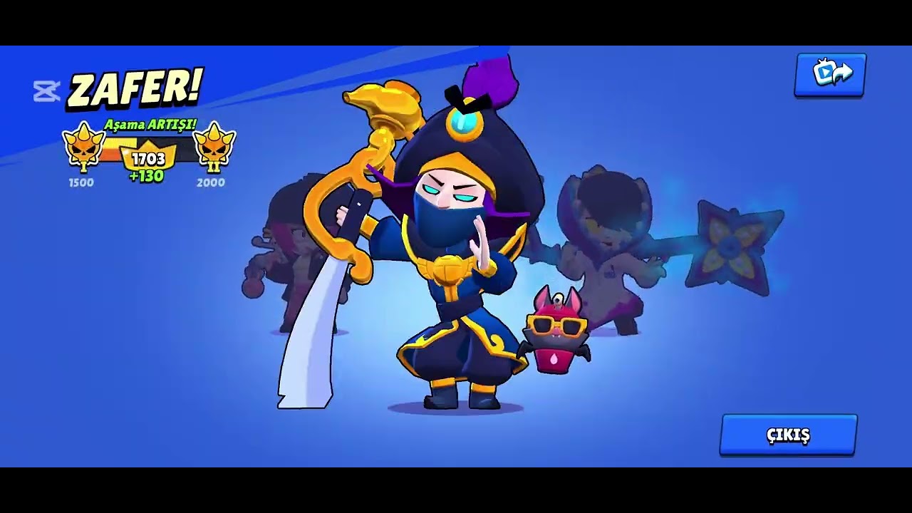 Bugün Ahmet’le birlikte Brawl Stars oynuyoruz