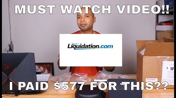 Must watch Liquidation.com Unboxing Video!!