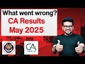 "What went wrong?" CA Results - May 2025! #taxthalaiva #sept2025#cainter