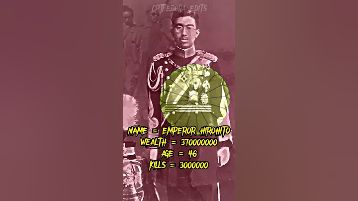 Hirohito #edit #history #japan