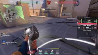 playing valorant live!