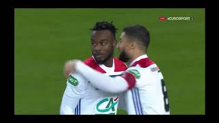 guingamp-lyon(EAG-OL):1/2 TOUT LES BUTS+RESUMER FRANÇAIS CDF