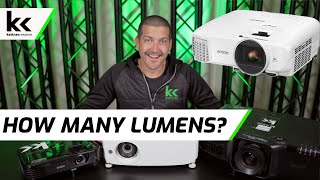 How Many Lumens Does My Projector Need?