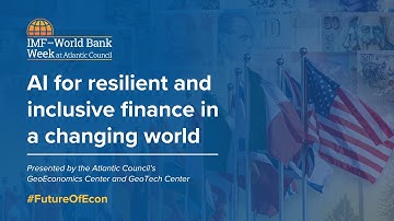 AI for resilient and inclusive finance in a changing world