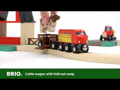 BRIO World - 33719 Farm Railway Set